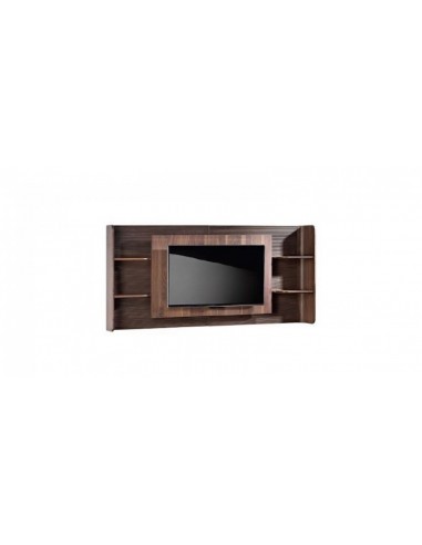 Panneau TV suspendu en aggloméré Noble Walnut, l203xA24,5xH95,3 cm du meilleur 