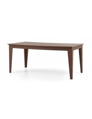 Table à rallonge en copeaux de Louisa Walnut, L180-220xl90xH77.1 cm en ligne des produits 