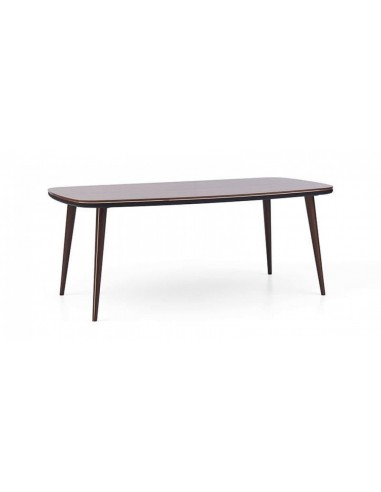 Table en aggloméré Diamond Walnut, L200xl100xH78,5 cm solde