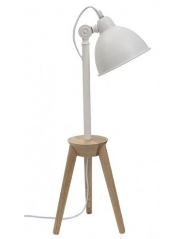 Lampe de bureau Soffi Desk Blanc / Naturel ou a consommer sur place