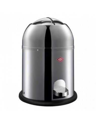 Poubelle à pédale, en acier inoxydable, Mini Master Chrome 6L, Ø26,4xH36 cm Jusqu'à 80% De Réduction