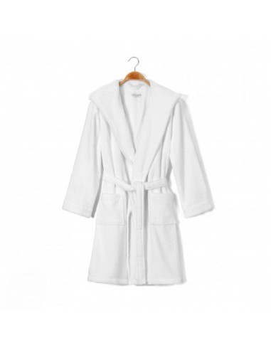 Peignoir unisexe, coton, Chicago Hooded Blanc, L/XL de votre