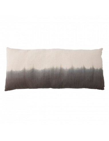 Coussin décoratif avec housse en coton amovible, Adinna Ivoir / Gris, 150 x 70 cm hantent personnes