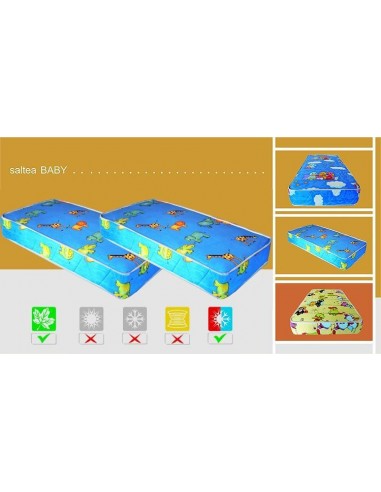 Matelas pour enfants en mousse de polyuréthane, 8 cm, 0-2 ans acheter en ligne