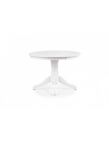 Table Gloster MDF et bois blanc, Ø106xH75 cm outlet