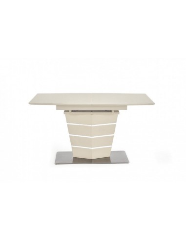 Table extensible en MDF et métal Sorento Beige, L140-180xl80xH76 cm l'achat 