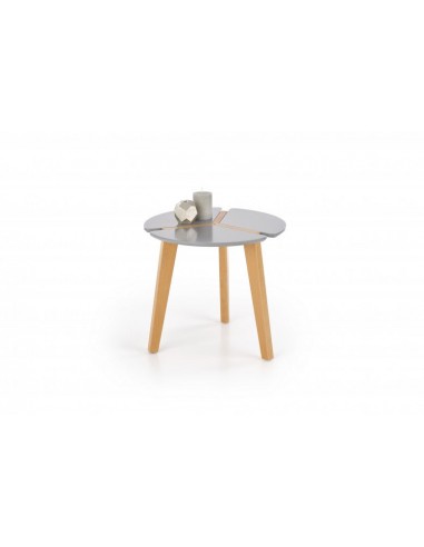 Table basse Zeta Gris, Ø50xh45 cm votre restaurant rapide dans 