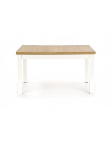 Table extensible Tiago 2 Riviera Chêne / Blanc aggloméré et MDF, L140-220xl80xH76 cm Dans la société mordern