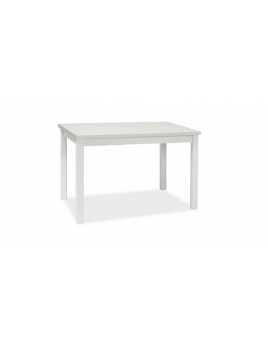 Table en aggloméré et MDF, Adam Medium Blanc, L100xl60xH75 cm store