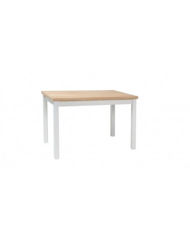 Table en aggloméré et MDF, Chêne Adam / Blanc, L100xl60xH75 cm Vous souhaitez 