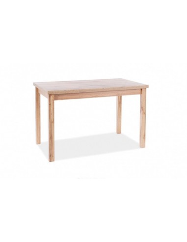 Table en bois aggloméré et MDF, Adam Large Oak Wotan, L120xl68xH75 cm paiement sécurisé