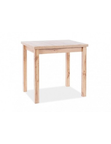 Table en bois aggloméré et MDF, Adam Small Wotan Oak, L90xl65xH75 cm Les magasins à Paris et en Île-de-France