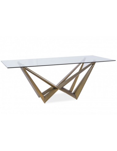 Table en verre Aston, L200xl100xh76 cm 2023