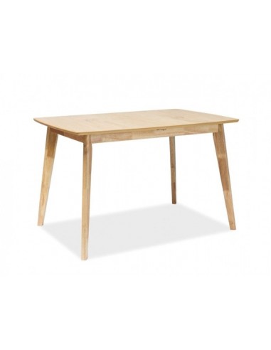 Table extensible en MDF, placage et bois Brando, Chêne , L120-160xl80xH75 cm vous aussi creer 