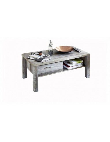 Table basse Chip avec 1 tiroir Krone Natur, L113xl60xH47 cm chez Cornerstreet bien 