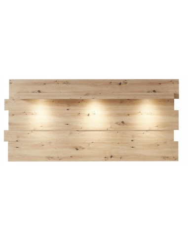 Étagère suspendue en MDF avec LED incluse Loftis Artisan Chêne, l202xA24xH93 cm Jusqu'à 80% De Réduction