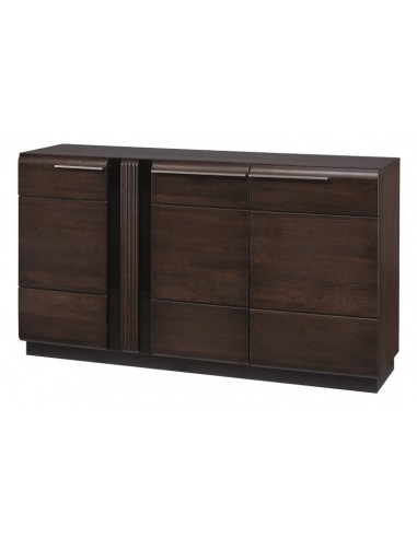 MDF et commode pâle, avec 3 portes Gates 45 Chêne Choco, l160xA42xH90 cm l'achat 