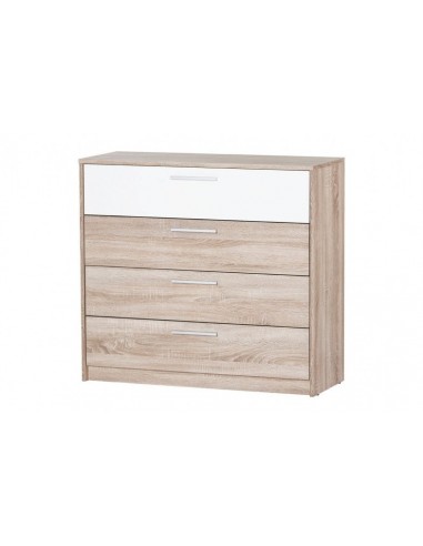 Commode 4 tiroirs Milo 06, l98xA38xH90 cm Profitez des Offres !