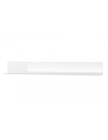 Grande étagère palette suspendue Gabrielle 24 Blanc, l165xA22xH21 cm Amélioration de cerveau avec