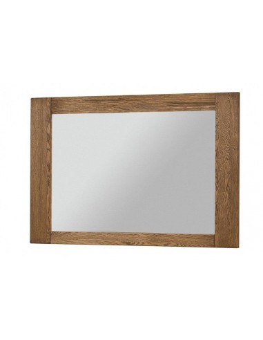 Miroir décoratif avec cadre en placage de Chêne Rustique Velvet 81 Small, l105xH70 cm les ligaments