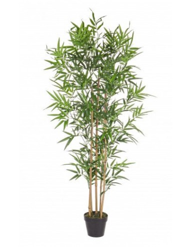 Plante artificielle en bambou, H155 cm basket pas cher