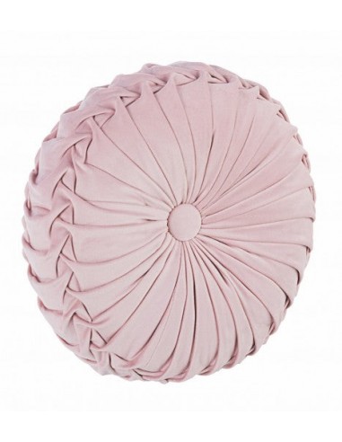 Coussin décoratif Chantal Round Velvet Rose, Ø35xH15 cm de technologie